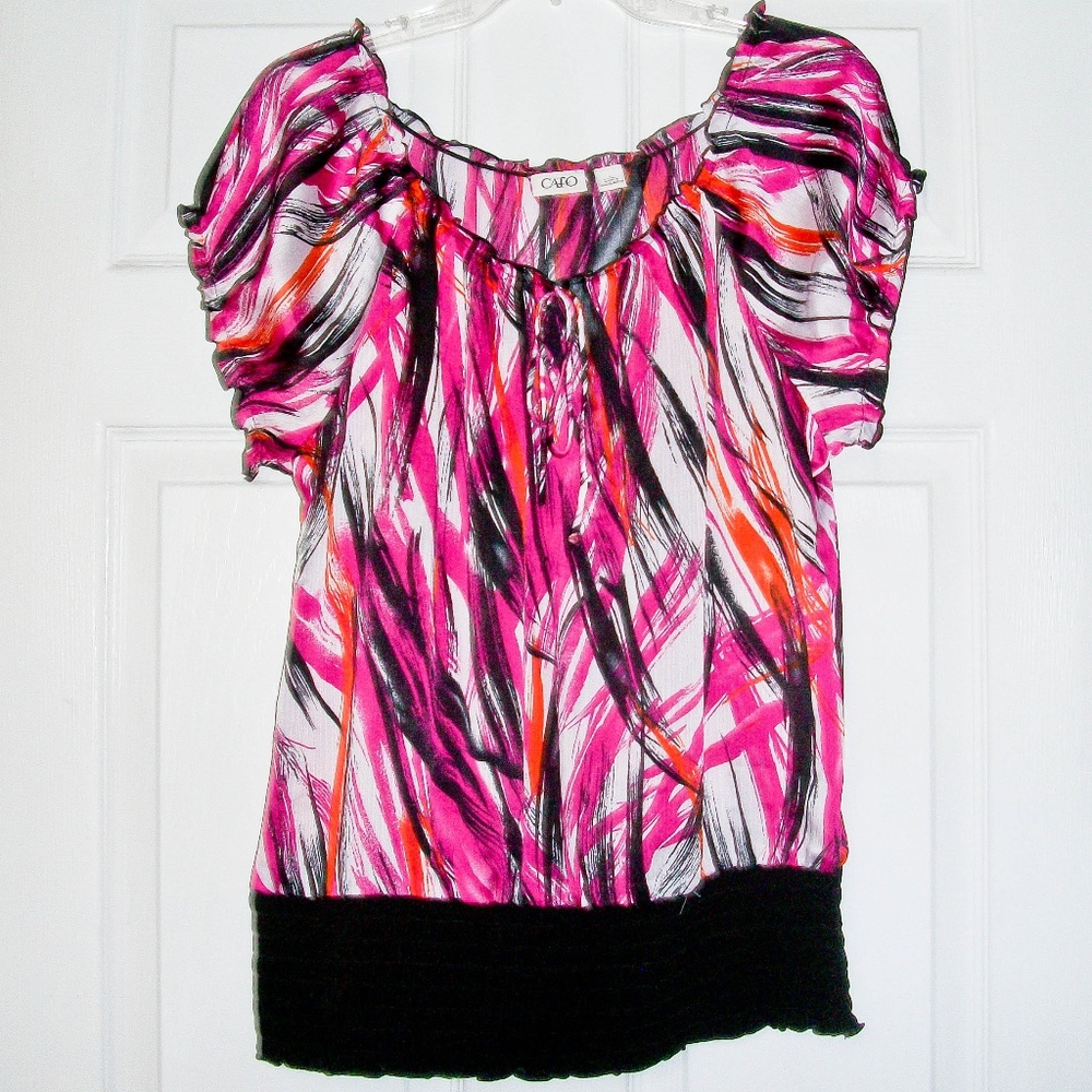 New! Cato Women's Multi-color Blouse Size: Large
